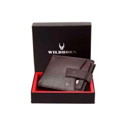 WildHorn Rfid Protected Leather Wallet For Men, Brown