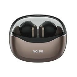 Noise Newly Launched Buds VS601 in Ear Truly Wireless Earbuds with 50H of Playtime, Transparent Case Lid, Quad Mic ENC, Dual Device Pairing, 10Mm Driver, BT V5.3 (Copper Brown)