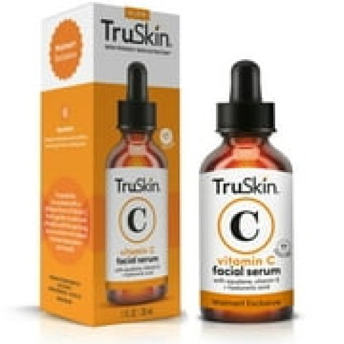 TruSkin Vitamin C Facial Serum, Anti-Aging Blend for Brighter-Looking Skin with Soothing Squalane, 1 fl oz