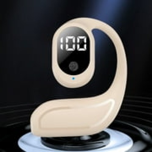 QianYing Smart Electronics Clearance New Wireless Bluetooth Earphones With High Battery Life, Digital Display, And No In Ear Sports Earphones