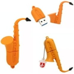 Zip Drive USB - 16GB USB Flash Drive - Zip Thumb Drive - Saxophone USB Drive (16 GB, Saxophone)