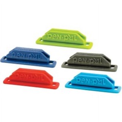 Tops Products  Penpal Rubber Pen & Pencil Holder - Assorted Color, 0.62 x 2.62 x 0.62 in.