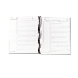 TOPS JEN Action Planner Ruled 8 1/2 x 6 3/4 White 100 Sheets 63828