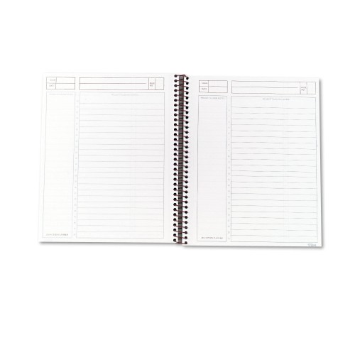 TOPS JEN Action Planner Ruled 8 1/2 x 6 3/4 White 100 Sheets 63828