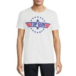 Top Gun Men's Graphic Tee with Short Sleeves
