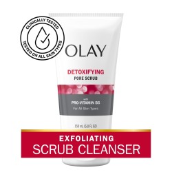 Olay Regenerist Detoxifying Face Wash Pore Scrub, 5.0 fl oz